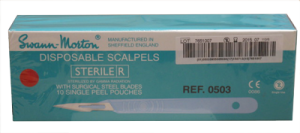 disposable scalpels