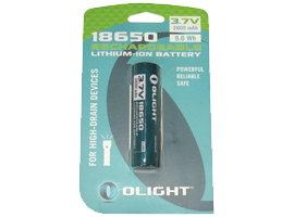 18650 Lithium Ion rechargeable