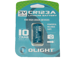 CR123A 3V lithium battery